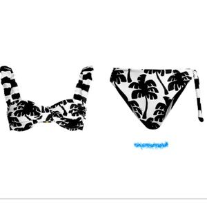 Farm Rio Coconut two piece swimsuit size large